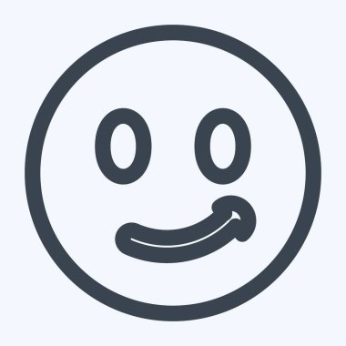 Simge Duygusallığı 2 - Satır Stili - Basit illüstrasyon, Düzenlenebilir vuruş, Tasarım şablonu vektörü, baskılar, posterler, reklamlar, duyurular, bilgi grafikleri, vs..