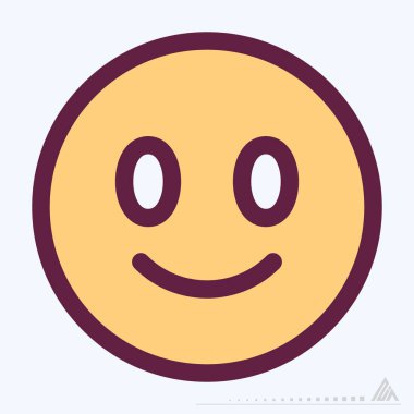 Simge Duygusallığı - Renk Çizgisi Kesimi Biçimi - Basit illüstrasyon, Düzenlenebilir vuruş, Tasarım şablonu vektörü, baskılar, posterler, reklamlar, duyurular, bilgi grafikleri, vs..