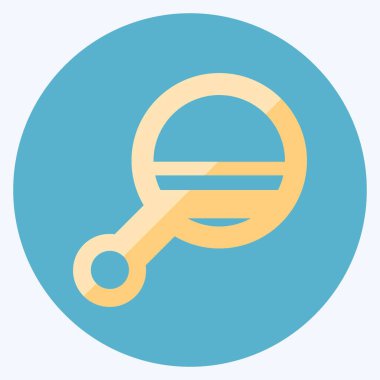 Simge Ayna 2 - Düz Biçim - Basit illüstrasyon, Düzenlenebilir vuruş, Tasarım şablonu vektörü, baskılar, posterler, reklamlar, duyurular, bilgi grafikleri vs..