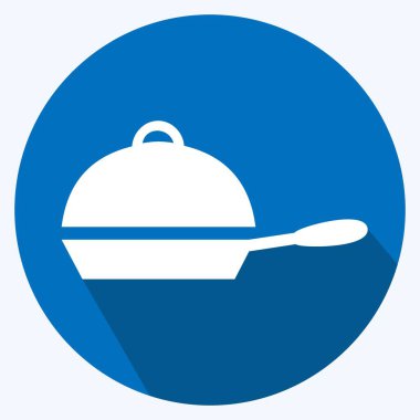 Simge Pan 2 - Uzun Gölge Biçimi, Tasarım şablonu vektörü, baskılar, posterler, reklamlar, duyurular, bilgi grafikleri vs..