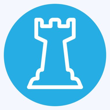 Simge Satranç 4 - Mavi Gözler Biçimi, Basit illüstrasyon, Düzenlenebilir Darbe, Tasarım şablonu vektörü, baskılar, posterler, reklamlar, duyurular, bilgi grafikleri vs..