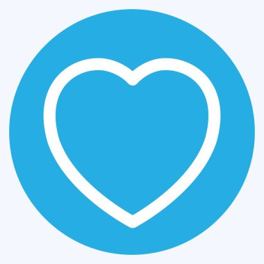 Simge Kalpleri - Mavi Gözler Biçimi, Basit illüstrasyon, Düzenlenebilir Felç, Tasarım şablonu vektörü, baskılar, posterler, reklamlar, duyurular, bilgi grafikleri vs..