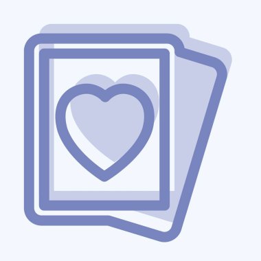 Simge Jack - İki Ton Biçimi, Basit illüstrasyon, Düzenlenebilir Felç, Tasarım şablonu vektörü, Yazdırma, poster, reklam, duyurular, bilgi grafikleri vs..