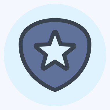 Simge Favori Oyunu - Renk Eşleştirme Biçimi, Basit illüstrasyon, Düzenlenebilir vuruş, Tasarım şablonu vektörü, baskılar, posterler, reklamlar, duyurular, bilgi grafikleri vs..