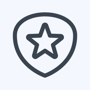 Simge Favori Oyunu - Satır Biçimi, Basit illüstrasyon, Düzenlenebilir vuruş, Tasarım şablonu vektörü, baskılar, posterler, reklamlar, duyurular, bilgi grafikleri vs..