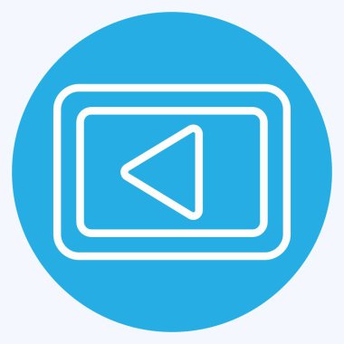 Simge Sol - Mavi Gözler Biçimi, Basit illüstrasyon, Düzenlenebilir Vuruş (2), Tasarım şablonu vektörü, Yazdırma, poster, reklamlar, duyurular, bilgi grafikleri vs..