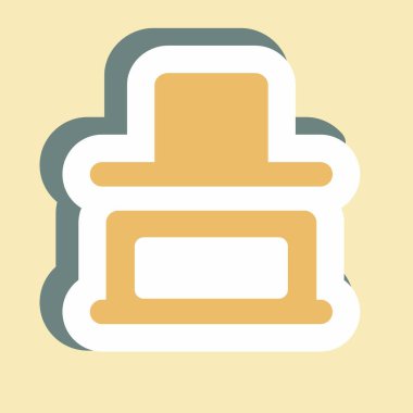 Etiket Dikey Dağıtım Tuşu - Renk Eşleştirme Biçimi, Basit illüstrasyon, Düzenlenebilir Vuruş, Tasarım Şablonu Vektörü, Yazdırma, poster, reklam, duyuru, bilgi grafikleri vs..