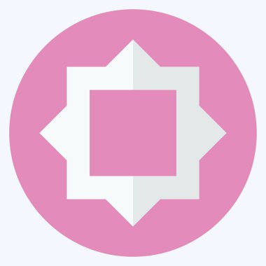 Simge Filtresi Çerçeve - Düz Biçim - Basit illüstrasyon, Düzenlenebilir vuruş, Tasarım şablonu vektörü, baskılar, posterler, reklamlar, duyurular, bilgi grafikleri vs..