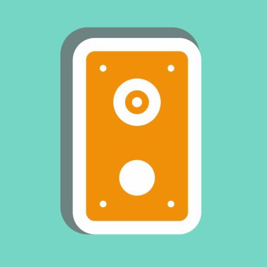 Etiket Sözcüleri - Satır Kesimi - Basit illüstrasyon, Düzenlenebilir vuruş, Tasarım şablonu vektörü, baskılar, posterler, reklamlar, duyurular, bilgi grafikleri vs..