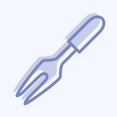 Simge Oymacılığı - İki Ton Biçimi - Basit illüstrasyon, Düzenlenebilir vuruş, Tasarım şablonu vektörü, baskılar, posterler, reklamlar, duyurular, bilgi grafikleri, vs..