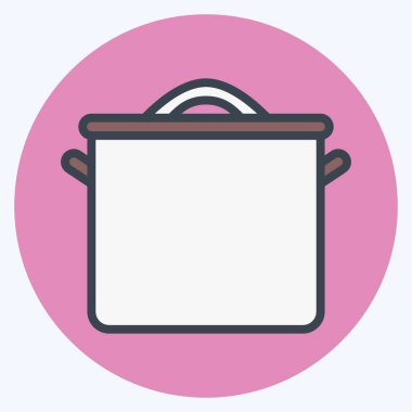 Simge Otu - Renk Eşleştirme Biçimi - Basit illüstrasyon, Düzenlenebilir vuruş, Tasarım şablonu vektörü, baskılar, posterler, reklamlar, duyurular, bilgi grafikleri, vs..