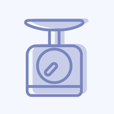 Simge Ölçeklemesi - İki Ton Biçimi - Basit illüstrasyon, Düzenlenebilir vuruş, Tasarım şablonu vektörü, baskılar, posterler, reklamlar, duyurular, bilgi grafikleri vs..