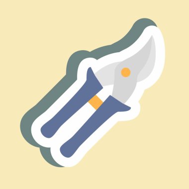 Çıkartma El Büzgeçleri - Basit illüstrasyon, Düzenlenebilir felç, Tasarım şablonu vektörü, baskılar, posterler, reklamlar, duyurular, bilgi grafikleri vs..