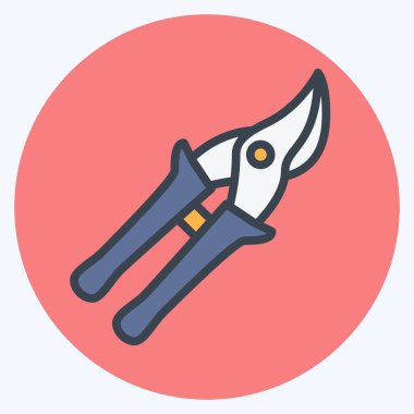 Simge El Büzgeçleri - Renk Eşleştirme Biçimi - Basit illüstrasyon, Düzenlenebilir vuruş, Tasarım şablonu vektörü, baskılar, posterler, reklamlar, duyurular, bilgi grafikleri, vs..