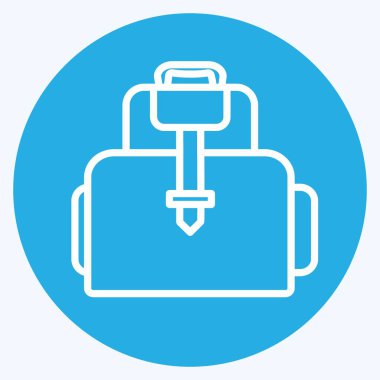 Simge Paketi - Mavi Gözler Biçimi - Basit illüstrasyon, Düzenlenebilir vuruş, Tasarım şablonu vektörü, baskılar, posterler, reklamlar, duyurular, bilgi grafikleri vs..