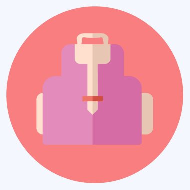 Simge Paketi - Düz Biçim - Basit illüstrasyon, Düzenlenebilir vuruş, Tasarım şablonu vektörü, baskılar, posterler, reklamlar, duyurular, bilgi grafikleri vs..