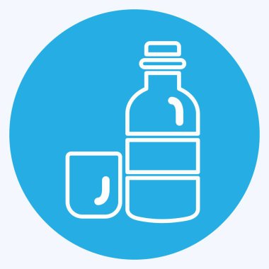 Simge Orujo - Mavi Gözler Biçimi - Basit illüstrasyon, Düzenlenebilir Felç, Tasarım şablonu vektörü, baskılar, posterler, reklamlar, duyurular, bilgi grafikleri vs..