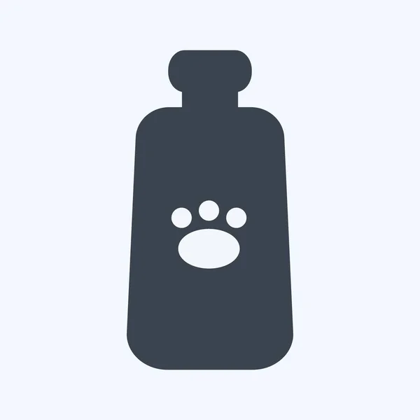 Icon Milk Bottle Glyph Style Simple Illustration Editable Stroke Design — 스톡 벡터