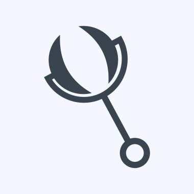 Simge Sallayıcı Oyuncak 2 - Kabartma Biçimi - Basit illüstrasyon, Tasarım şablonu vektörü, baskılar, posterler, reklamlar, duyurular, bilgi grafikleri vs..