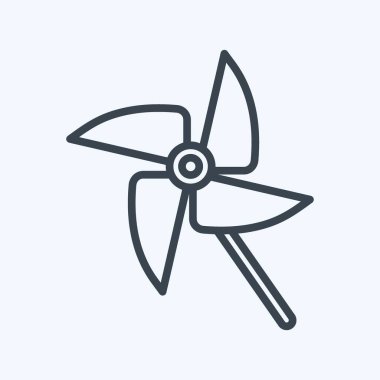 Simge Oyuncak Hayranı - Satır Biçimi - Basit illüstrasyon, Tasarım şablonu vektörü, baskılar, posterler, reklamlar, duyurular, bilgi grafikleri vs..