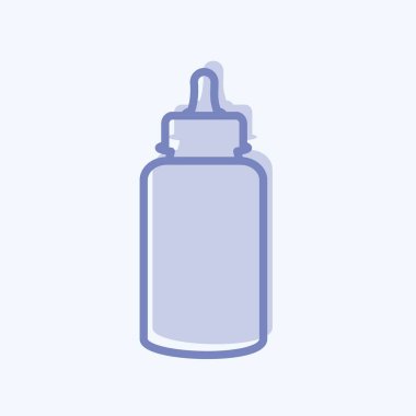 Simge Besleyici 1 - İki Ton Biçimi - Basit illüstrasyon, Tasarım şablonu vektörü, baskılar, posterler, reklamlar, duyurular, bilgi grafikleri vs..