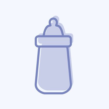 Simge Besleyici 2 - İki Ton Biçimi - Basit illüstrasyon, Tasarım şablonu vektörü, baskılar, posterler, reklamlar, duyurular, bilgi grafikleri vs..