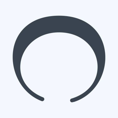 Simge saç bandı - Kabartma Biçimi - basit illüstrasyon, baskılar, duyurular, vs.