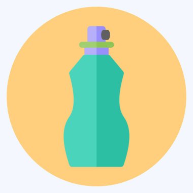 Simge Parfüm 2 - Düz Biçim - Basit illüstrasyon, baskılar için iyi, duyurular, vs.