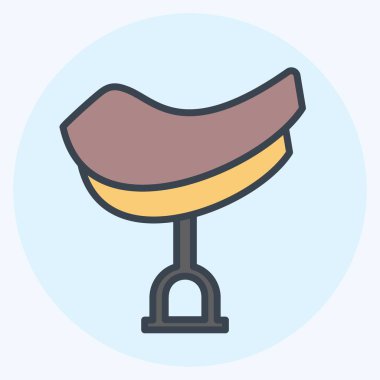 Simge Eyeri - Renk Eşleştirme Biçimi - Basit illüstrasyon, Baskı İçin İyi, Duyurular, Etc