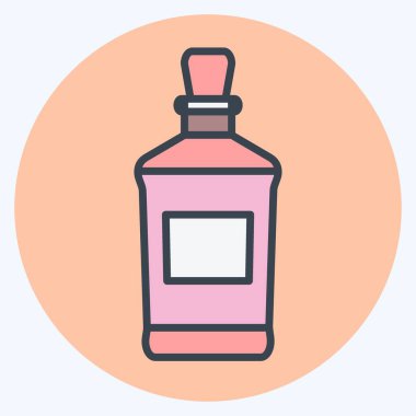 Simge Viskisi - Renk Eşi Biçimi - Basit illüstrasyon, Yazdırma İçin İyi, Duyurular, Etc