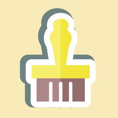 Çıkartma Anıtı Görünümü - Basit illüstrasyon, Yazdırmalar, Duyurular İçin İyi, Etc