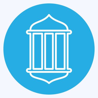 Simge Işığı - Mavi Gözler Biçimi - Basit illüstrasyon, Tasarım Simgesi vektörü, Yazdırma, posterler, reklamlar, duyurular, bilgi grafikleri vs..