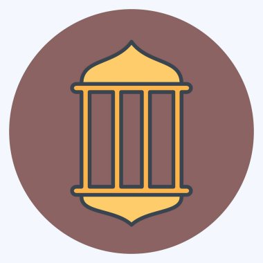 Simge Işığı - Renk Eşleştirme Biçimi - Basit illüstrasyon, Tasarım Simgesi vektörü, Yazdırma, posterler, reklamlar, duyurular, bilgi grafikleri vs..