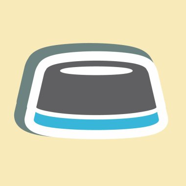 Etiket Kapağı - Basit illüstrasyon, Tasarım Simgesi vektörü, baskılar, posterler, reklamlar, duyurular, bilgi grafikleri vs. için iyidir.