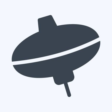 Simge Döndürme Üst - Kabartma Biçimi - Basit illüstrasyon, Tasarım şablonu vektörü, baskılar, posterler, reklamlar, duyurular, bilgi grafikleri vs..