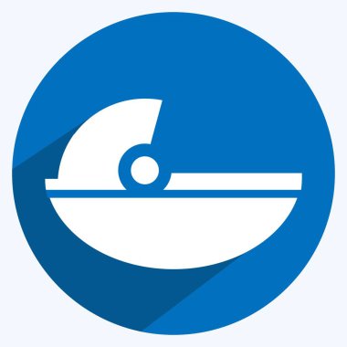 Simge Bebek Taşıyıcı - Uzun Gölge Biçimi - Basit illüstrasyon, Tasarım şablon vektörü, baskılar, posterler, reklamlar, duyurular, bilgi grafikleri vs..