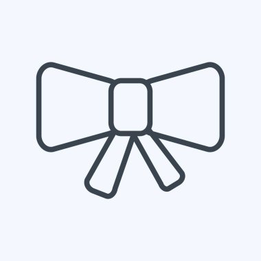 Simge Kurdelesi - Satır Biçimi - Basit illüstrasyon, Tasarım şablonu vektörü, baskılar, posterler, reklamlar, duyurular, bilgi grafikleri vs..