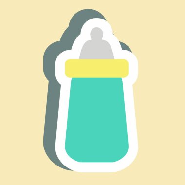 Etiket Besleyici 2 - Basit illüstrasyon, Tasarım şablonu vektörü, baskılar, posterler, reklamlar, duyurular, bilgi grafikleri vs. için iyidir.