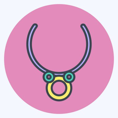 Simge Kolyesi - Renk Eşleştirme Biçimi - Basit illüstrasyon, baskılar, duyurular, vs.