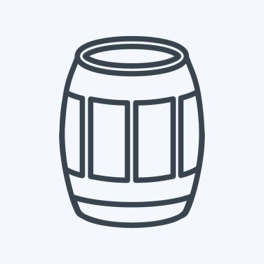 Simge Varili - Satır Biçimi - Basit illüstrasyon, Baskı İçin İyi, Duyurular, Etc