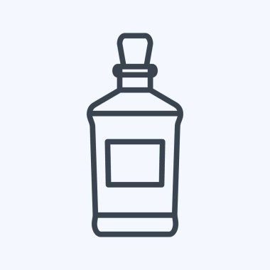 Simge Viskisi - Satır Biçimi - Basit illüstrasyon, Baskılar için İyi, Duyurular, Etc