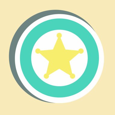 Etiket Rozeti Basit İllüstrasyon, Parmak İzleri, Duyurular, Etnik