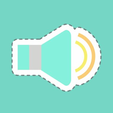 Etiket Tam Cilt, Satır Kesimi - Basit illüstrasyon, Baskı İçin İyi, Duyuru, Etc