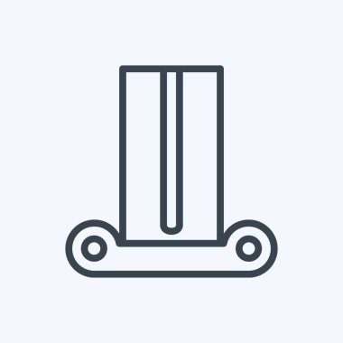 Simge Sütunu - Satır Biçimi - Basit illüstrasyon, Yazdırma, Duyurular, Etkin