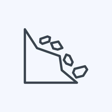 Yumuşak mavi arkaplanda izole edilmiş modayı simgeleyen simge