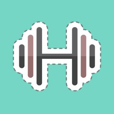 Moda satırında Kelepçe Bağlantıları etiketi mavi arkaplanda izole edildi