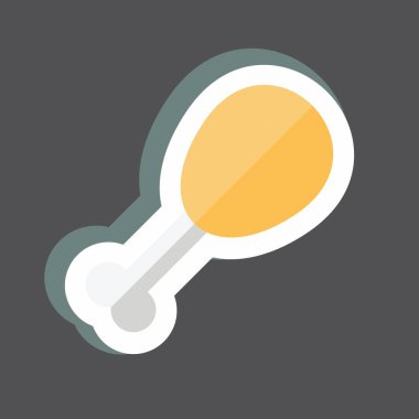 Siyah arkaplanda izole edilmiş modada bacak etiketi