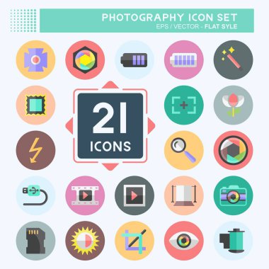 Fotoğraf Simgesi Yumuşak mavi arkaplanda izole edilmiş modada ayarlandı