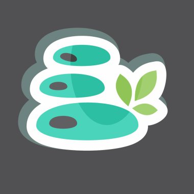 Siyah arkaplanda izole edilmiş modadaki Taşlar Yapıştırıcısı