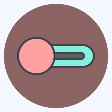 Simge Kapat. Web arayüzü sembolü için uygun. renk arkadaşı stili. Basit dizayn edilebilir. tasarım şablonu. Basit gösterim